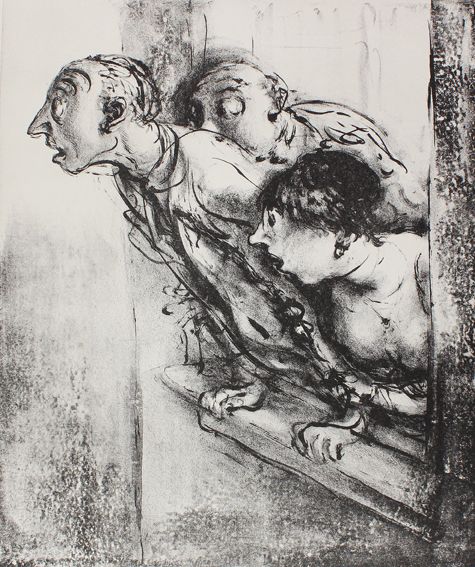 Große Abbildung Nr.1: 125-4456 Weber, Andreas Paul: (Künstlergraphik)