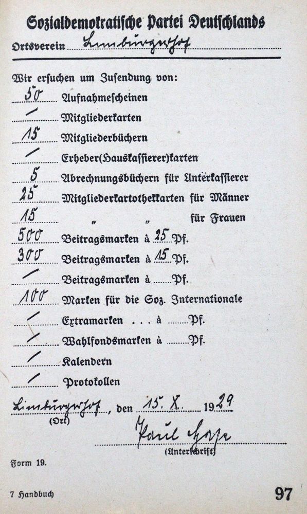 Große Abbildung Nr.2: 125-456 SPD.: (Politik und Staatswissenschaften)