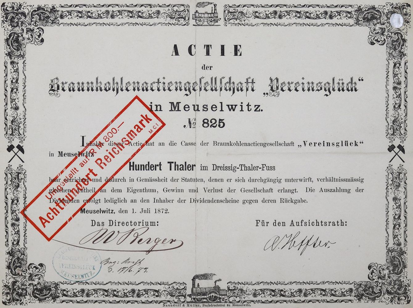 Große Abbildung Nr.1: 125-459 Sammlung: (Wirtschaft, Aktien)