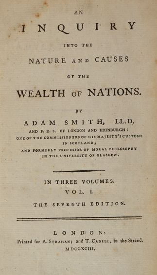 Große Abbildung Nr.1: 125-466 Smith,A.: (Wirtschaft)