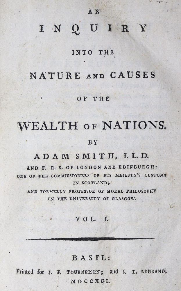 Große Abbildung Nr.2: 125-467 Smith,A.: (Wirtschaft)