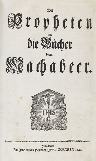 Große Abbildung Nr.1: 125-47 Biblia germanica.: (Bibeln)