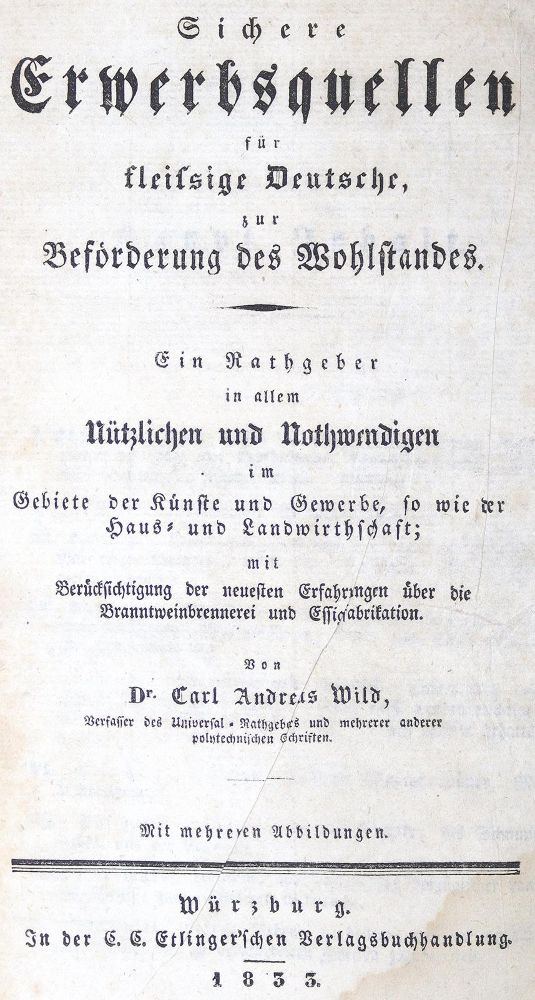 Große Abbildung Nr.1: 125-470 Wild,C.A.: (Wirtschaft)