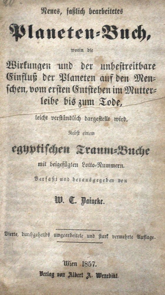 Große Abbildung Nr.1: 125-484 Daineke,W.C.: (Grenzwissenschaften und Okkultismus)