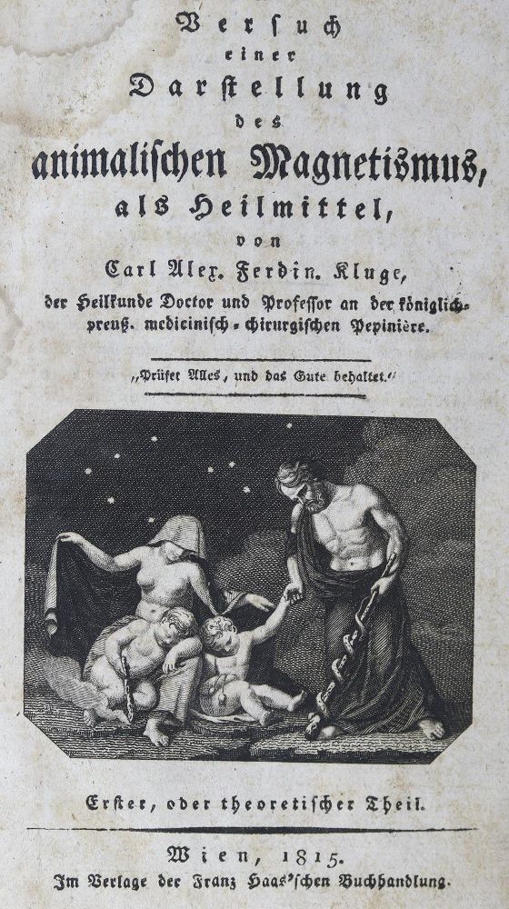 Große Abbildung Nr.1: 125-485 Kluge,C.A.F.: (Grenzwissenschaften und Okkultismus)