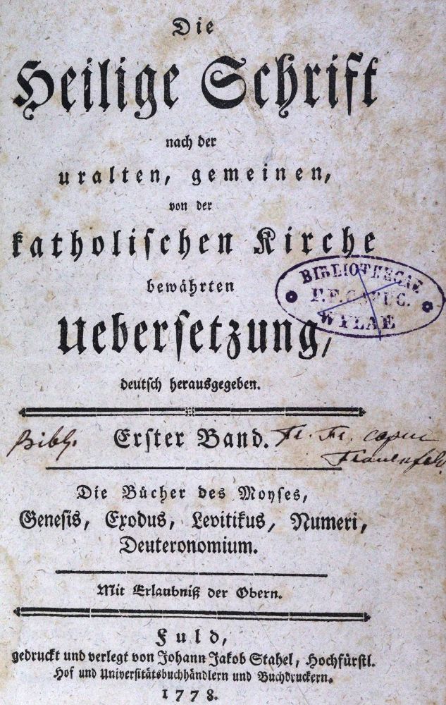Große Abbildung Nr.2: 125-49 Biblia germanica.: (Bibeln)