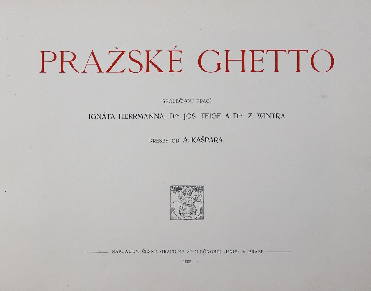Große Abbildung Nr.1: 125-497 Kaspar,A. (Illustr.).: (Judaica, Prag)