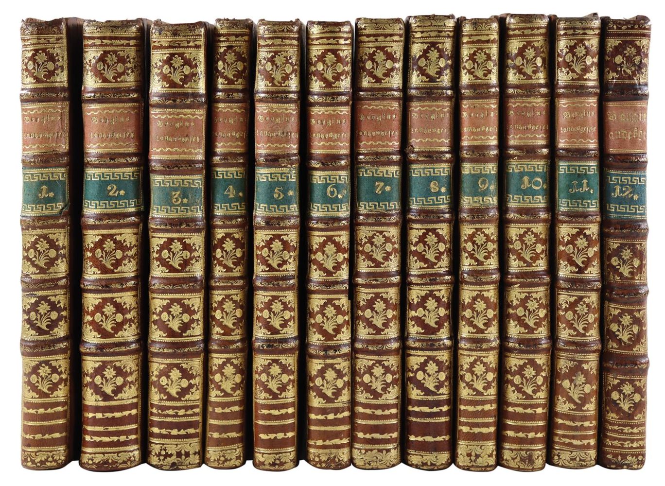 Große Abbildung Nr.2: 125-503 Bergius,J.H.L. u. J.Beckmann.: (Juridica und Kriminologie, Einband)