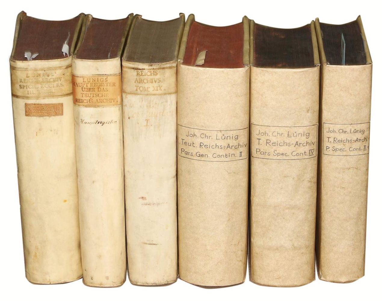 Große Abbildung Nr.2: 125-507 Lünig,J.C.: (Juridica und Kriminologie)
