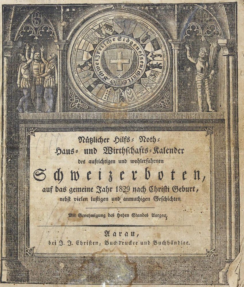 Große Abbildung Nr.1: 125-515 Zürcher-Kalender, Der,: (Kalender, Schweiz)