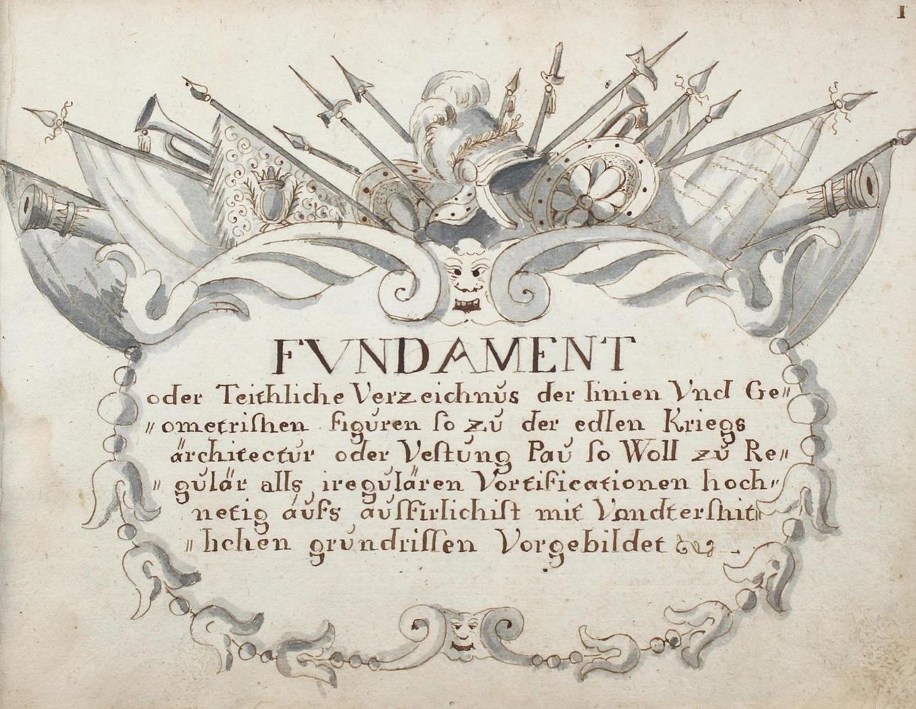 Große Abbildung Nr.1: 125-548 Fundament: (Militaria, Handschriften)