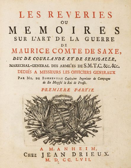 Große Abbildung Nr.1: 125-557 Moritz von Sachsen.: (Militaria)
