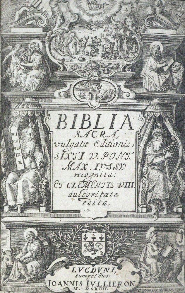 Große Abbildung Nr.1: 125-56 Biblia latina.: (Bibeln)