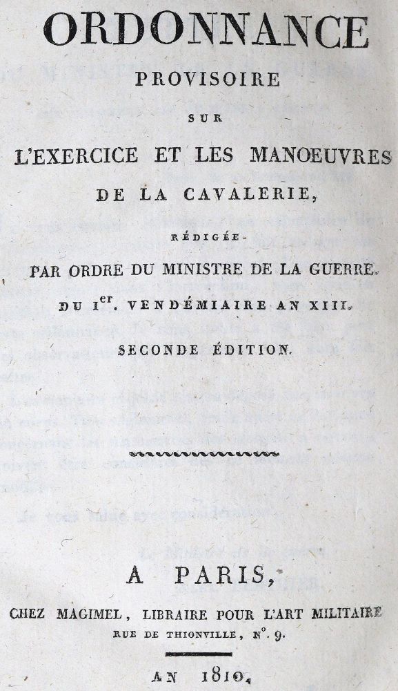 Große Abbildung Nr.1: 125-560 Ordonnance: (Militaria)