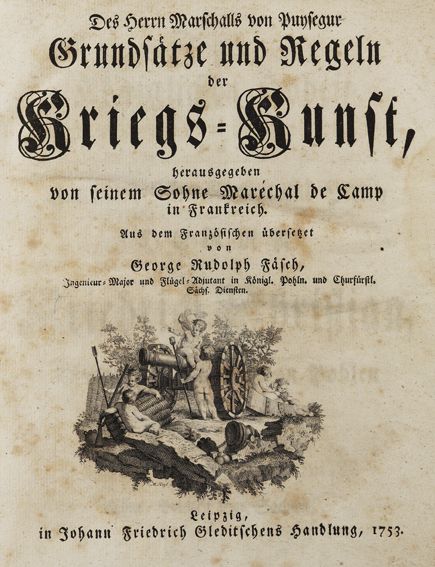 Große Abbildung Nr.1: 125-561 Puysegur,(J.F.de Chastenet de).: (Militaria)