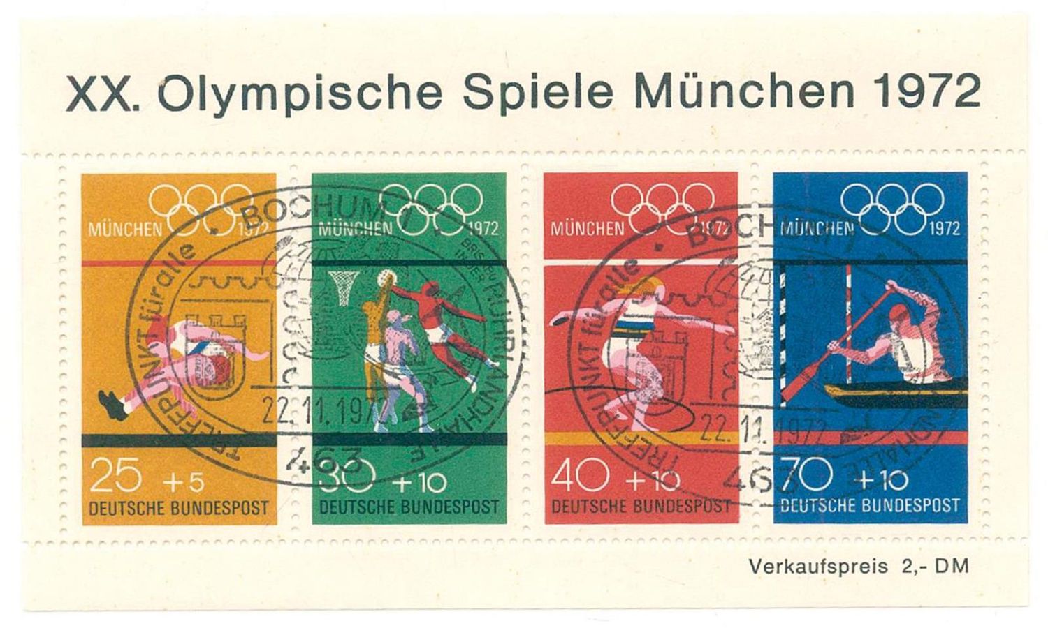 Große Abbildung Nr.6: 125-596 Briefmarken: (Philatelie)