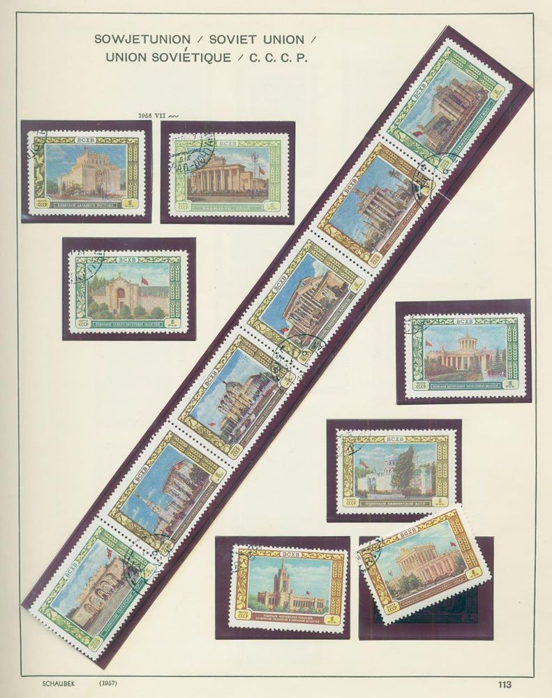 Große Abbildung Nr.7: 125-596 Briefmarken: (Philatelie)