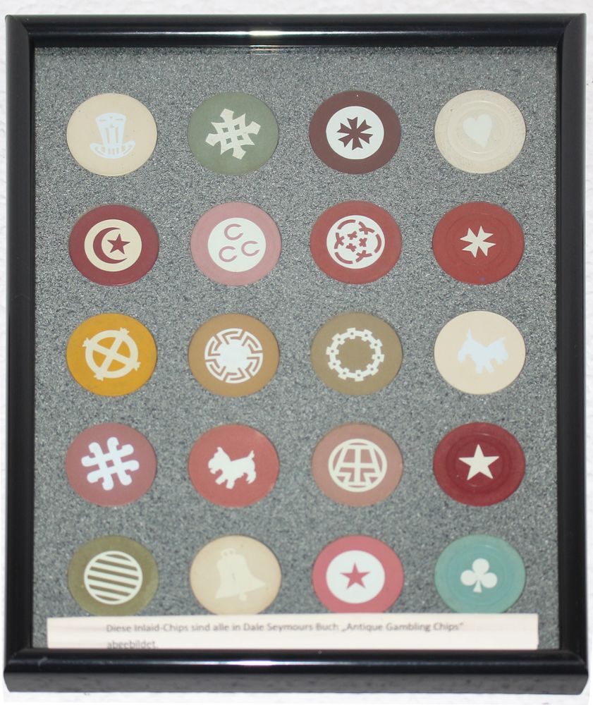 Große Abbildung Nr.22: 125-608 Jetons. (Spiele, Casino)