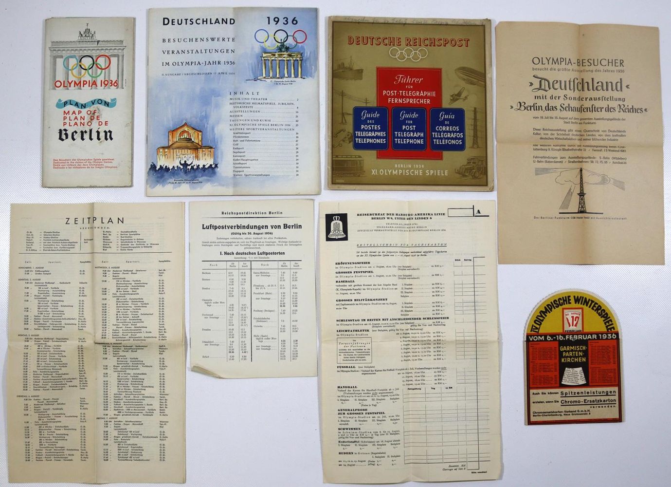 Große Abbildung Nr.2: 125-612 Olympia 1936.: (Sport)