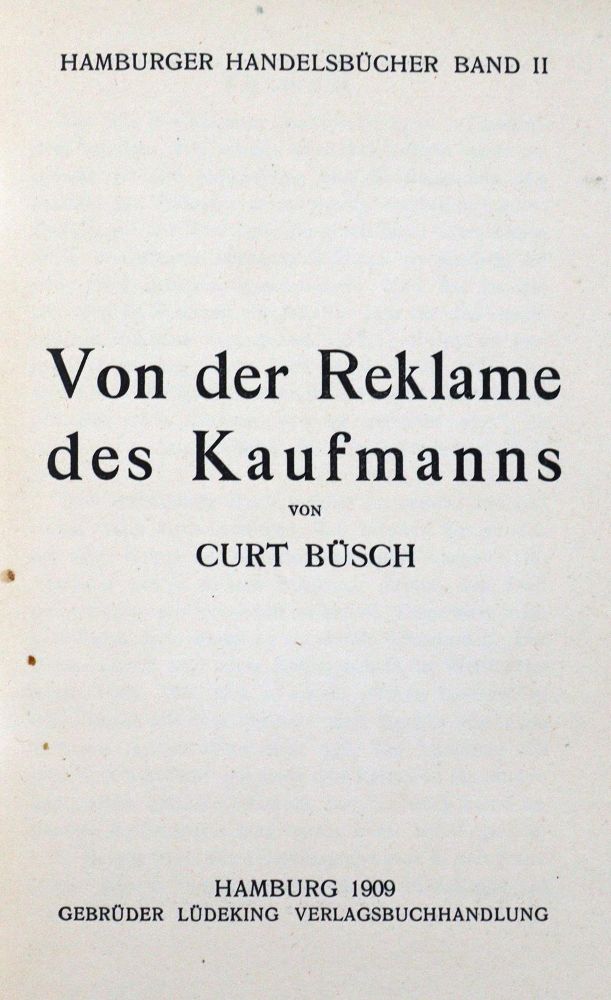Große Abbildung Nr.2: 125-623 Büsch,C.: (Werbung)