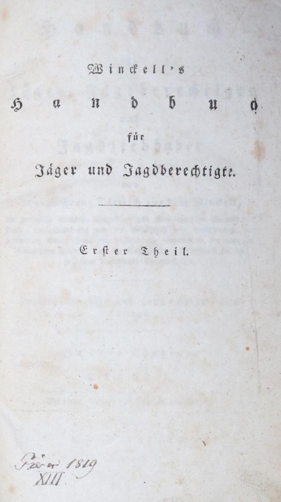 Große Abbildung Nr.23: 125-627 Fleming,H.F.v.: (Jagd)