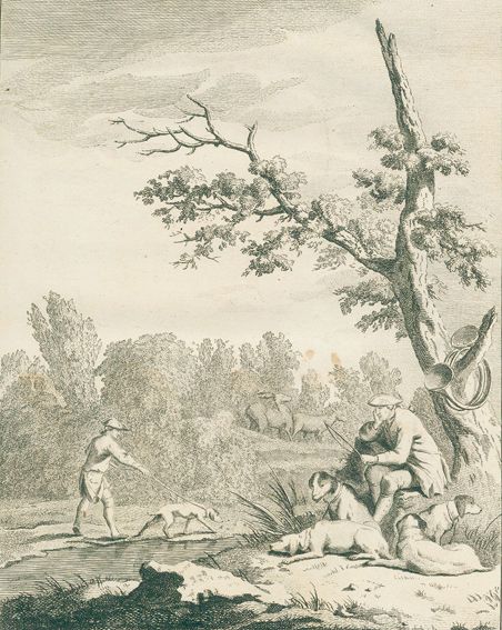 Große Abbildung Nr.2: 125-628 Goury de Champgrand,C.J.: (Jagd)
