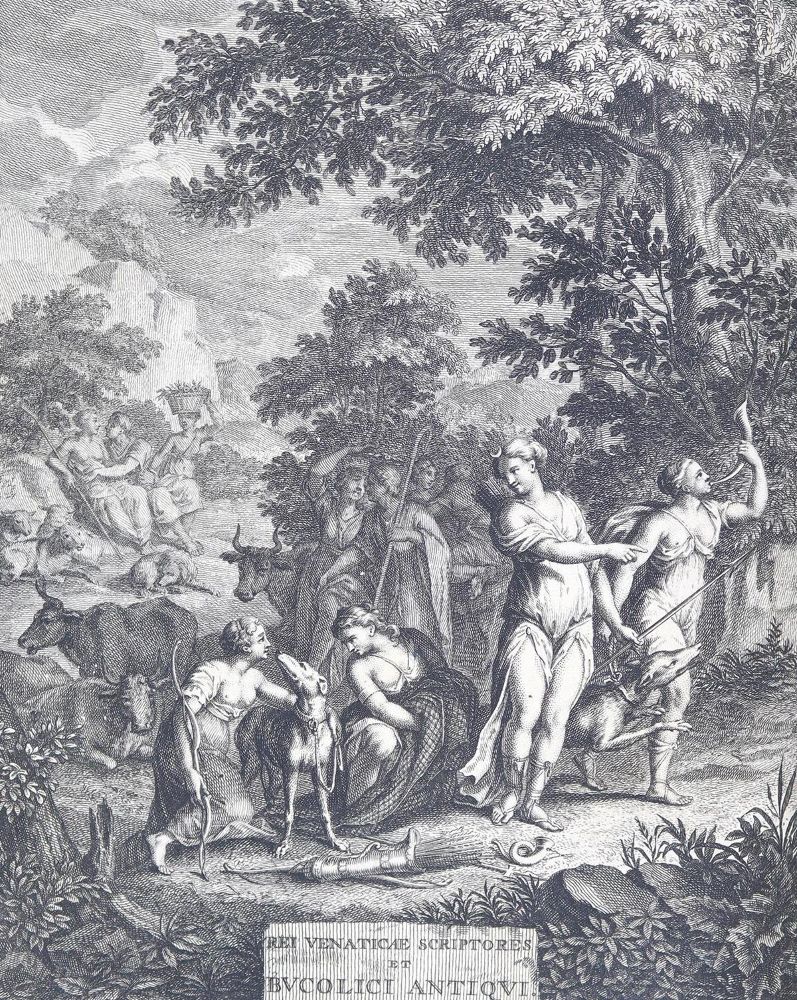 Große Abbildung Nr.1: 125-630 Poetae Latini: (Jagd)