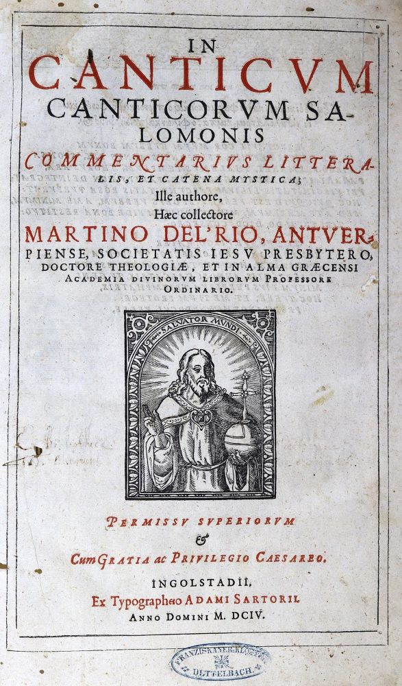 Große Abbildung Nr.1: 125-64 Del Rio,M.A.: (Bibeln)