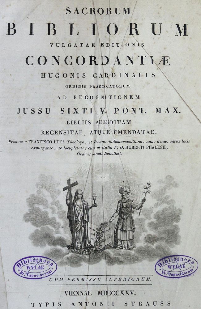 Große Abbildung Nr.2: 125-72 Sammlung: (Bibeln, Konkordanz)
