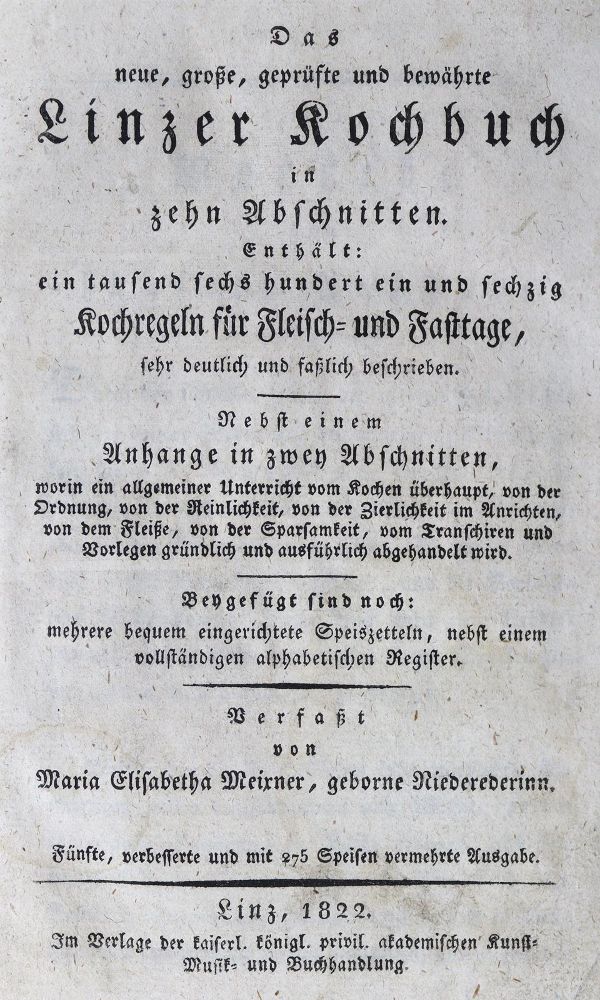 Große Abbildung Nr.2: 125-727 Meixner,M.E.: (Küche und Haushalt, Kochbücher)