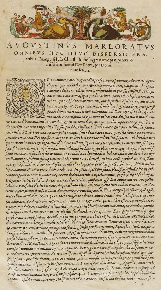 Große Abbildung Nr.2: 125-74 Marlorat,A.: (Bibeln)