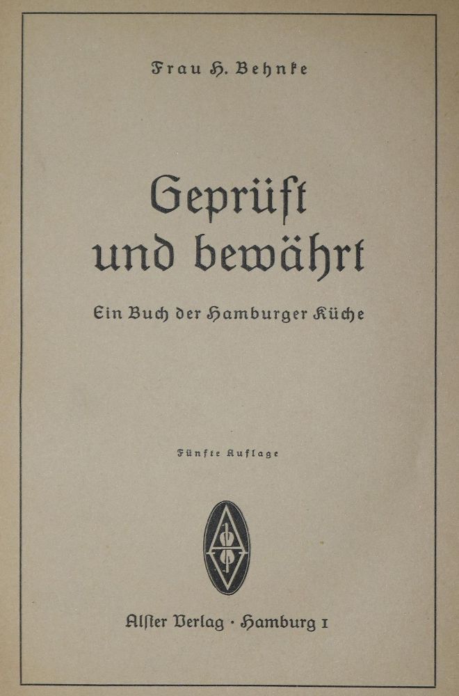 Große Abbildung Nr.1: 125-744 Sammlung: (Küche und Haushalt, Kochbücher)