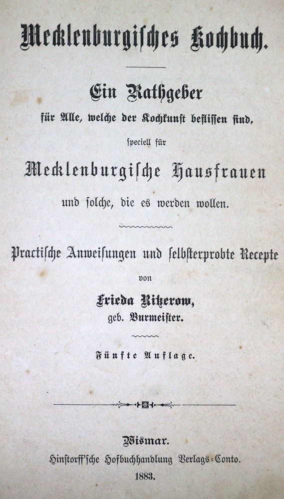 Große Abbildung Nr.4: 125-745 Sammlung: (Küche und Haushalt, Kochbücher)