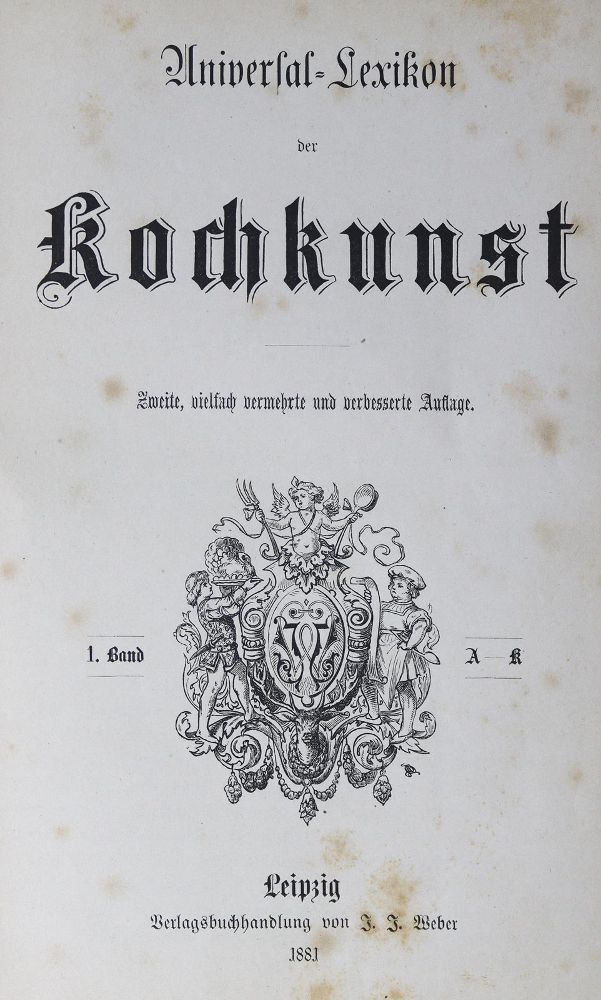 Große Abbildung Nr.1: 125-756 Universal-Lexikon: (Küche und Haushalt, Kochbücher)