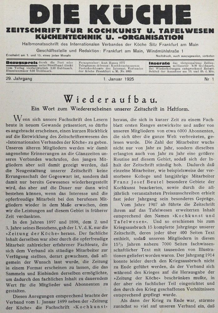 Große Abbildung Nr.1: 125-762 Küche, Die.: (Küche und Haushalt, Kochbücher, Zeitschriften und Zeitungen)