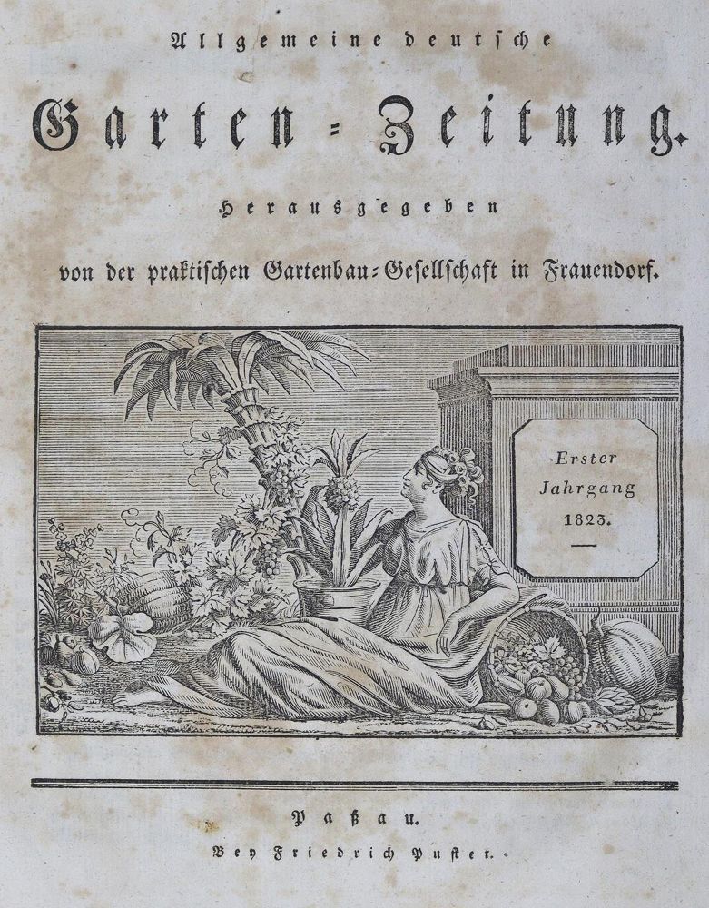 Große Abbildung Nr.2: 125-782 (Fürst,J.E. Hrsg.).: (Land- und Forstwirtschaft, Garten)
