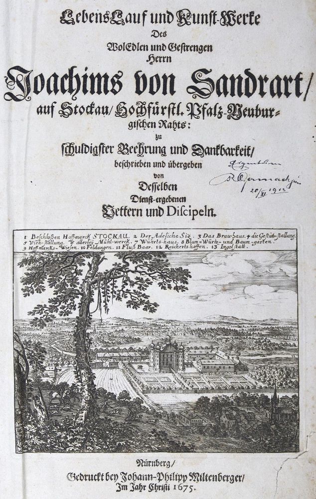 Große Abbildung Nr.2: 125-816 Sandrart,J.v.: (Architektur)