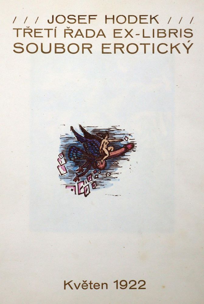 Große Abbildung Nr.3: 125-830 Hodek,J.: (Exlibris, Erotika - Galantes)