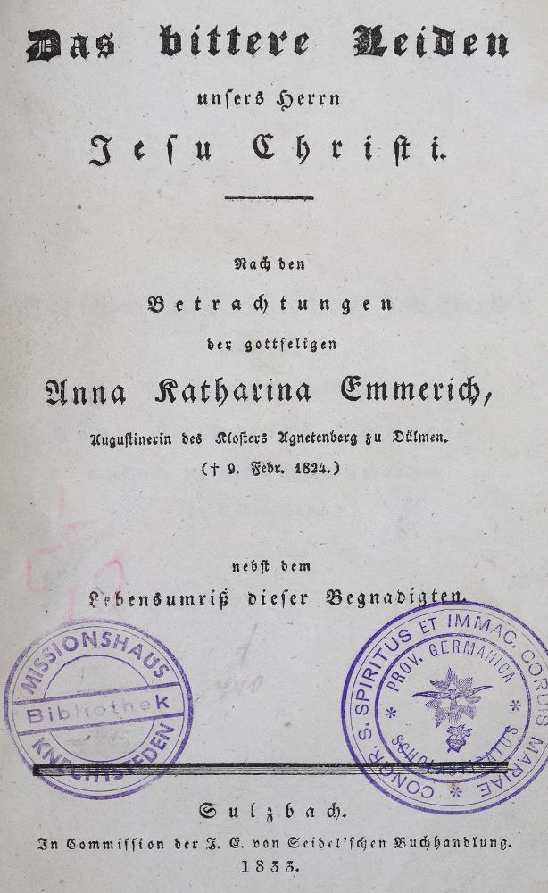 Große Abbildung Nr.1: 125-84 (Brentano,C.).: (Alte Drucke, Handschriften und Theologie)