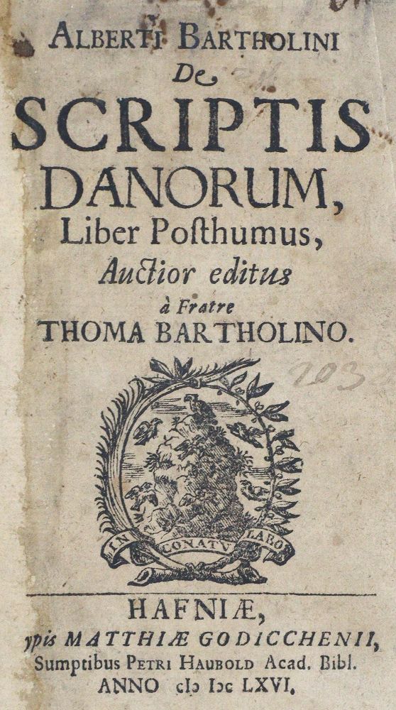Große Abbildung Nr.1: 125-858 Bartholin,A.: (Dänemark)