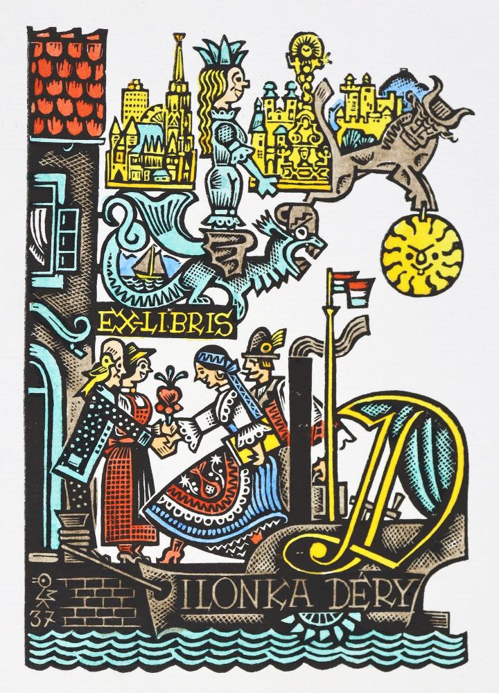 Große Abbildung Nr.2: 125-863 Kislinger,M.: (Exlibris)