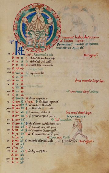 Große Abbildung Nr.1: 125-864 Albani-Psalter, Der.: (Faksimile)