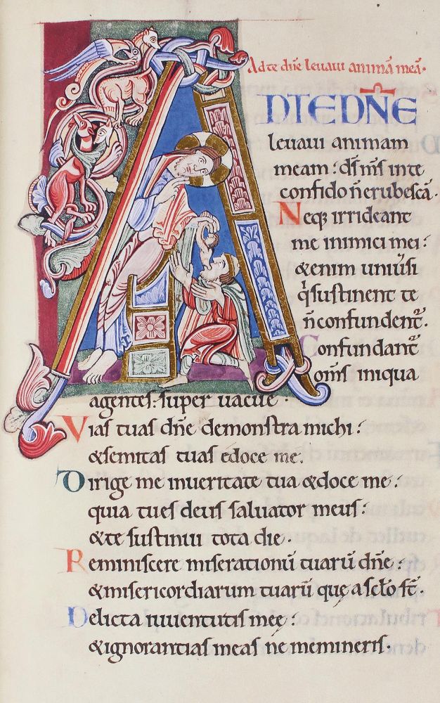 Große Abbildung Nr.6: 125-864 Albani-Psalter, Der.: (Faksimile)