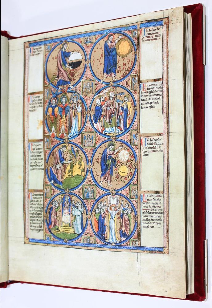 Große Abbildung Nr.5: 125-866 Bible Moralisee.: (Faksimile)