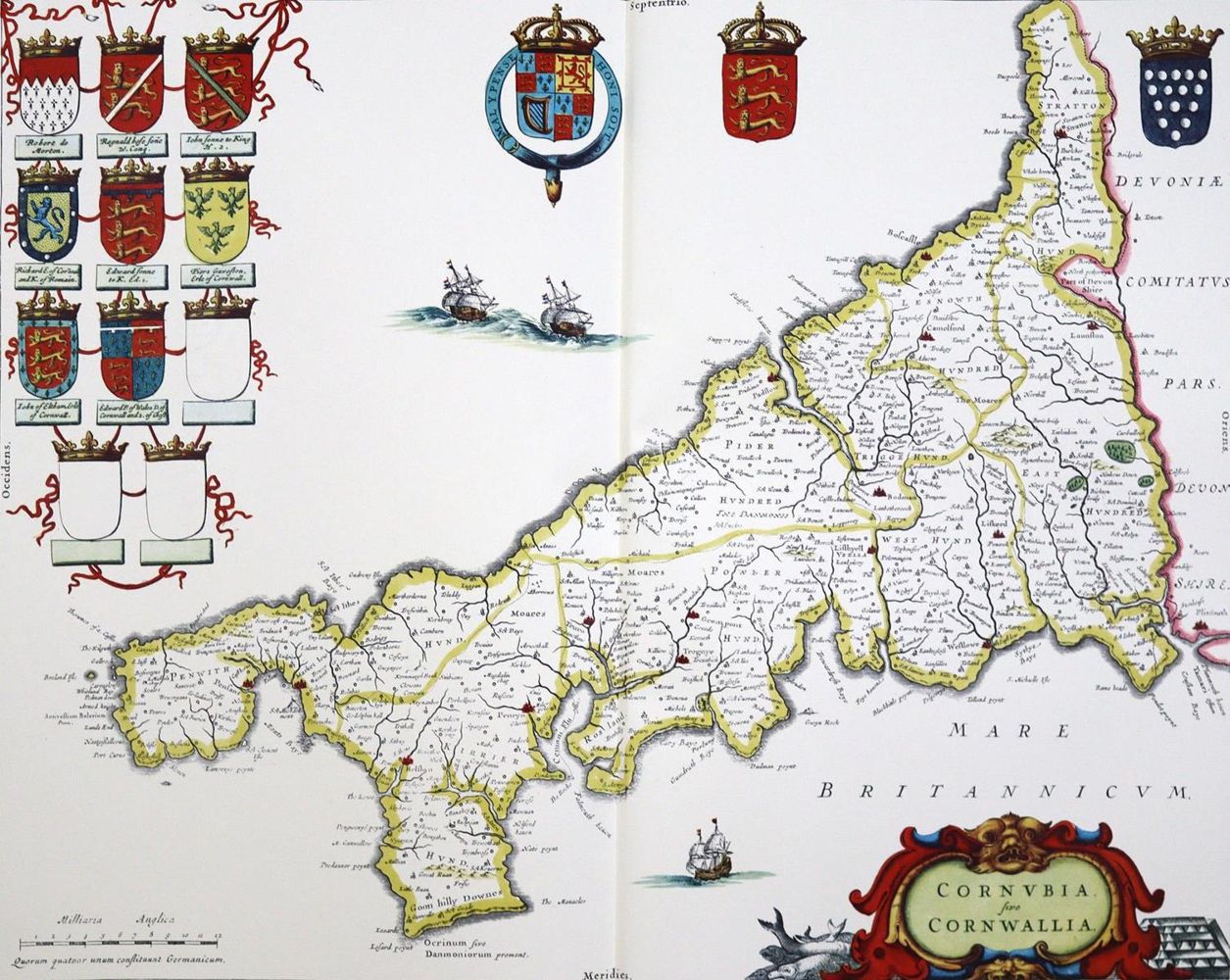 Große Abbildung Nr.1: 125-867 Blaeu,J.: (Faksimile)