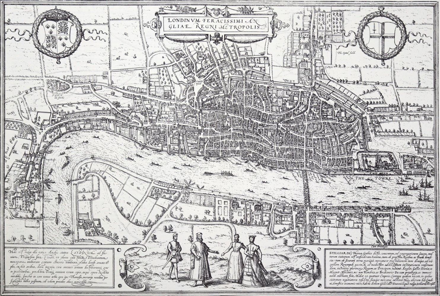 Große Abbildung Nr.1: 125-868 Braun,G. u. F.Hogenberg.: (Faksimile)
