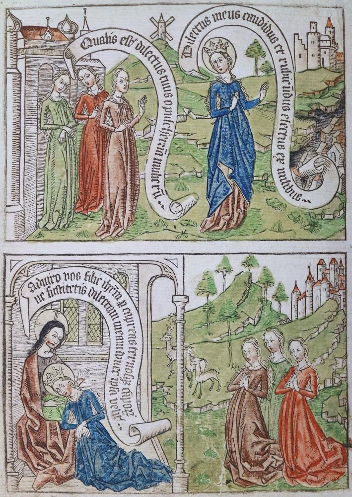 Große Abbildung Nr.1: 125-869 Canticum Canticorum.: (Faksimile)