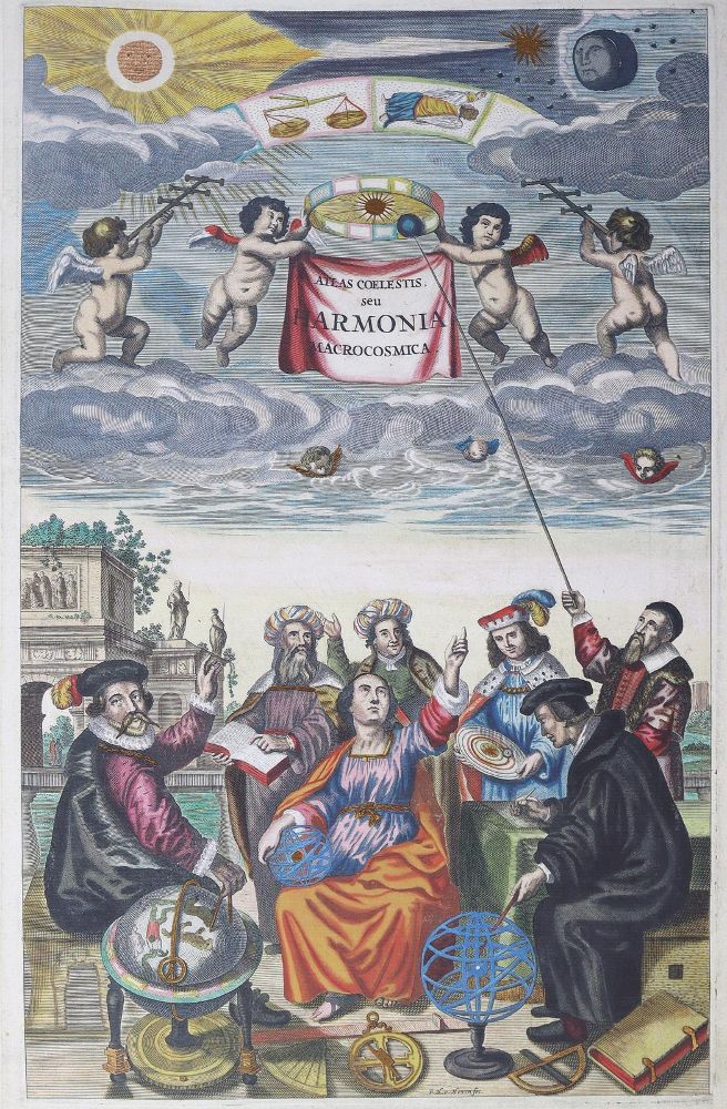 Große Abbildung Nr.2: 125-878 Cellarius,A.: (Faksimile, Himmelsatlas)