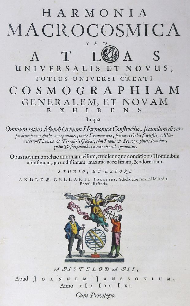 Große Abbildung Nr.3: 125-878 Cellarius,A.: (Faksimile, Himmelsatlas)