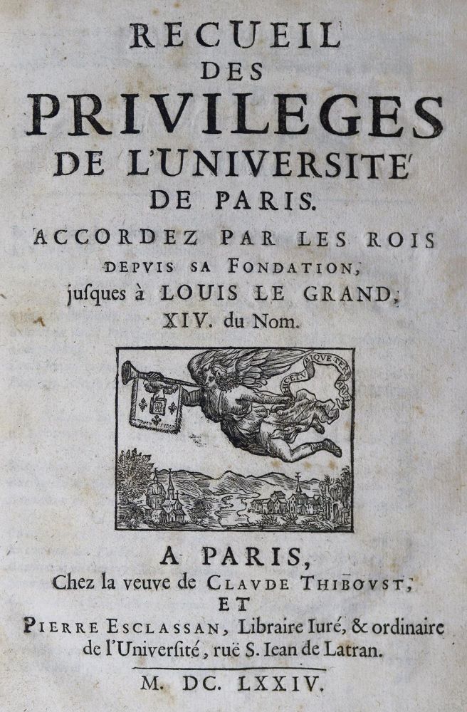 Große Abbildung Nr.1: 125-88 (Bulaeus, C.E., eig. du Boulay).: (Alte Drucke, Handschriften und Theologie)